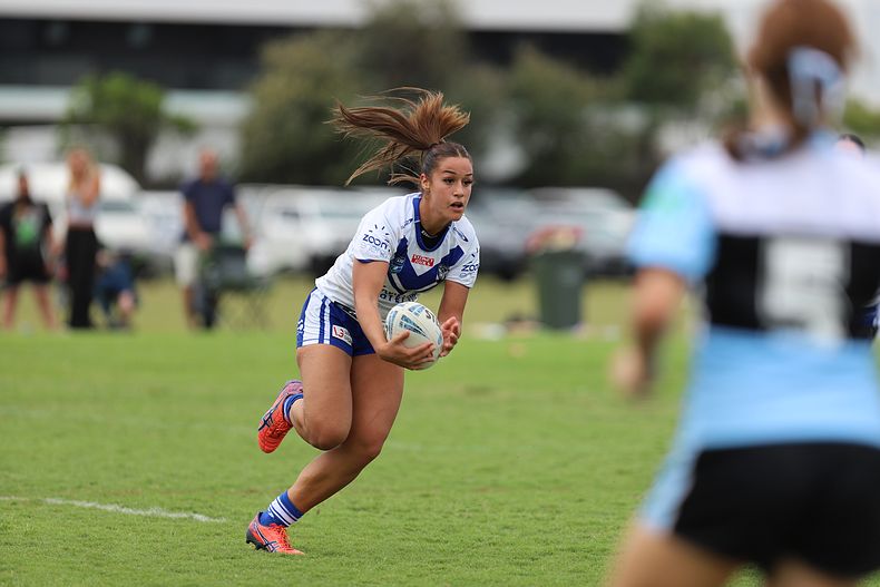 Lisa Fioala Rnd 3 SHARKS vs BULLDOGS