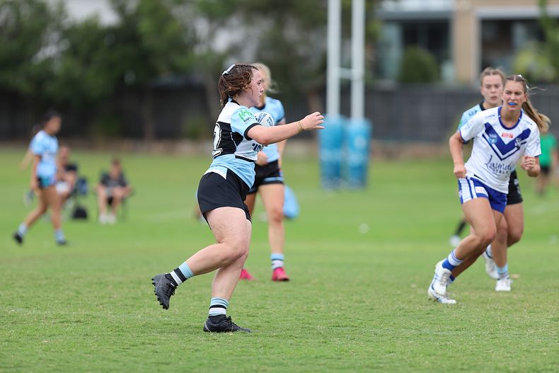 Lisa Fioala Rnd 3 SHARKS vs BULLDOGS