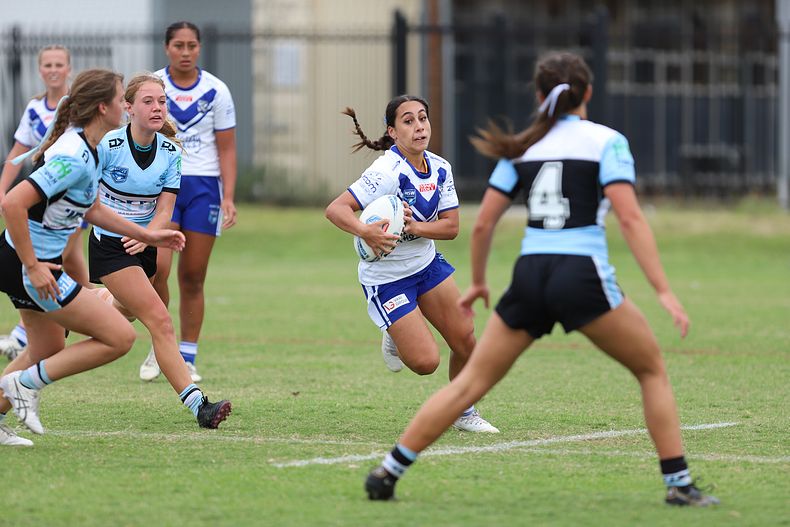 Lisa Fioala Rnd 3 SHARKS vs BULLDOGS