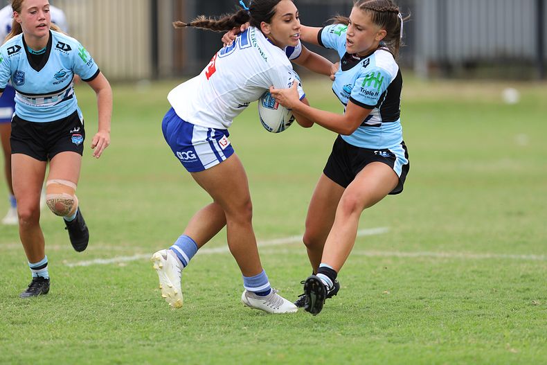 Lisa Fioala Rnd 3 SHARKS vs BULLDOGS