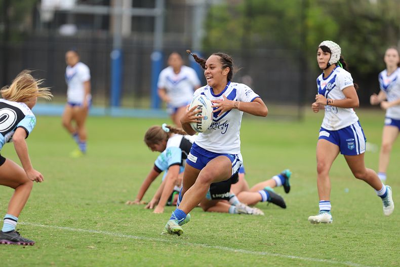 Lisa Fioala Rnd 3 SHARKS vs BULLDOGS