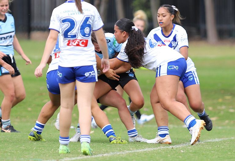 Lisa Fioala Rnd 3 SHARKS vs BULLDOGS