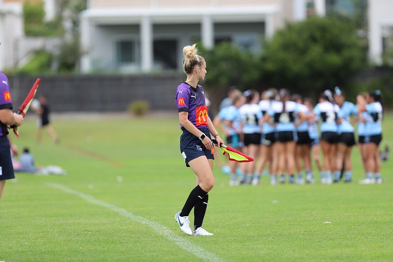 Lisa Fioala Rnd 3 SHARKS vs BULLDOGS