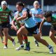 Jayze Tuigamala Cronulla Sharks Harold Matthews Cup (Photo : Steve Montgomery)