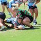 NSWRL Tarsha gale Cup Rnd 5 action Photo's cronulla Sharks vs South Sydney Rabbitohs (Photo's Steve Montgomery)