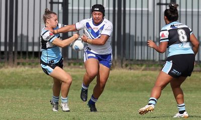 NSWRL Tarsha Gale Cup Round 8 Action Photo's Cronulla-Sutherland Sharks vs Canterbury-Bankstown Bulldogs (Photo's : Steve Montgomery)