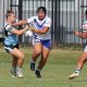 NSWRL Tarsha Gale Cup Round 8 Action Photo's Cronulla-Sutherland Sharks vs Canterbury-Bankstown Bulldogs (Photo's : Steve Montgomery)