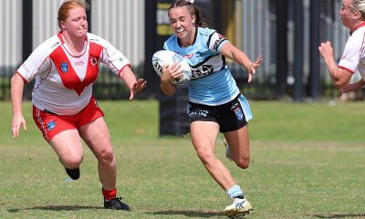 NSWRL Harvey Norman Women's (NSW) Premiership Round 8 Action Photo's Cronulla Sharks vs St George District Rugby League (Photo's : Steve Montgomery)