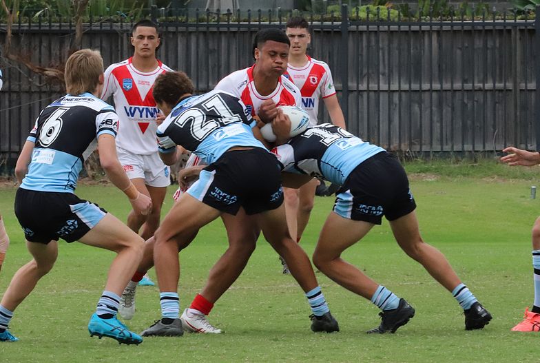 HMC Rnd 8 SHARKS vs DRAGONS