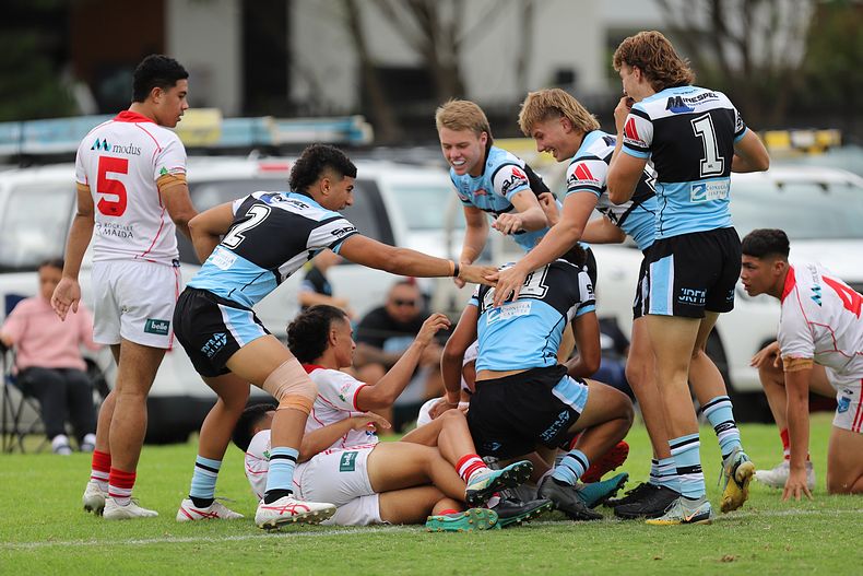 HMC Rnd 8 SHARKS vs DRAGONS