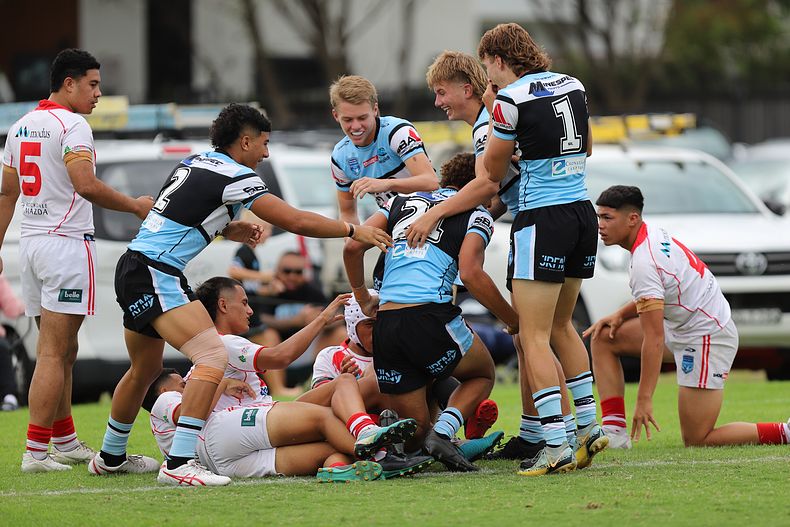 HMC Rnd 8 SHARKS vs DRAGONS