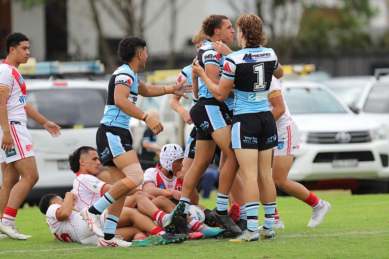 HMC Rnd 8 SHARKS vs DRAGONS