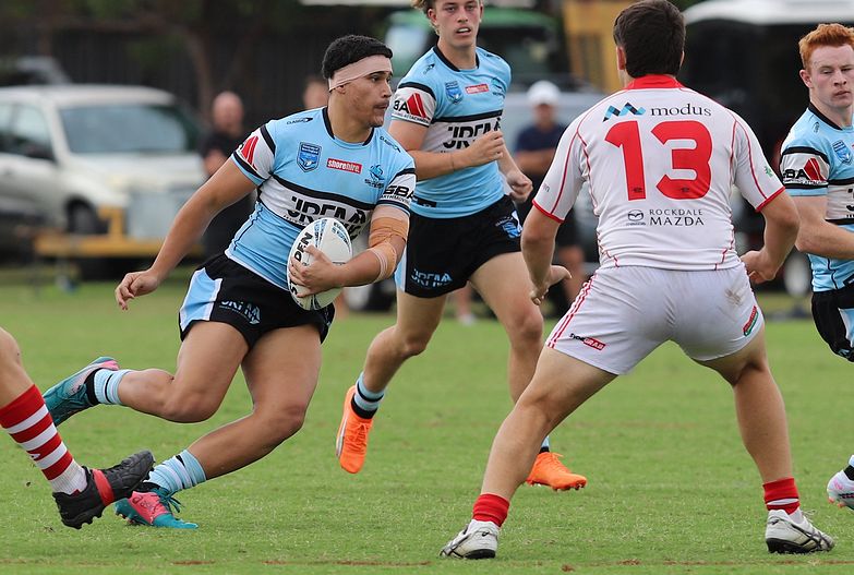 SGB Rnd 8 SHARKS vs DRAGONS