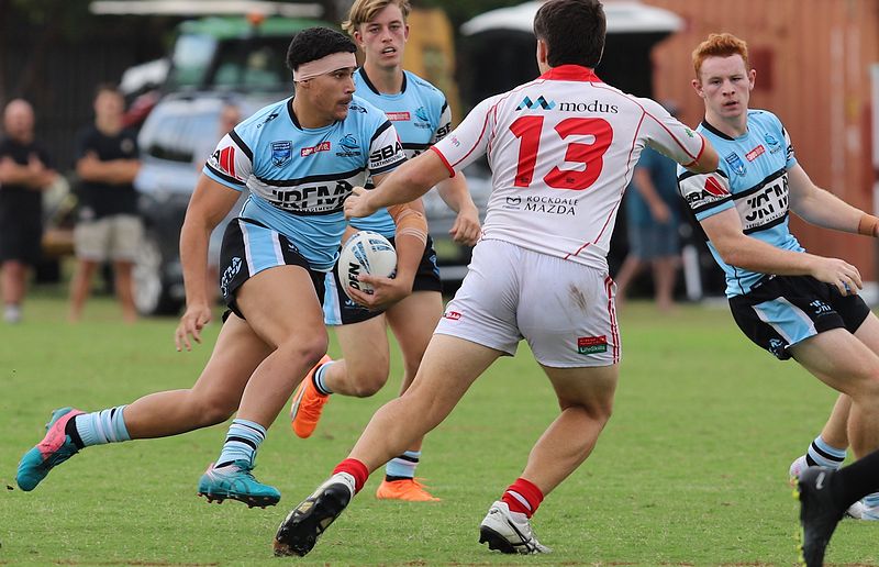 SGB Rnd 8 SHARKS vs DRAGONS