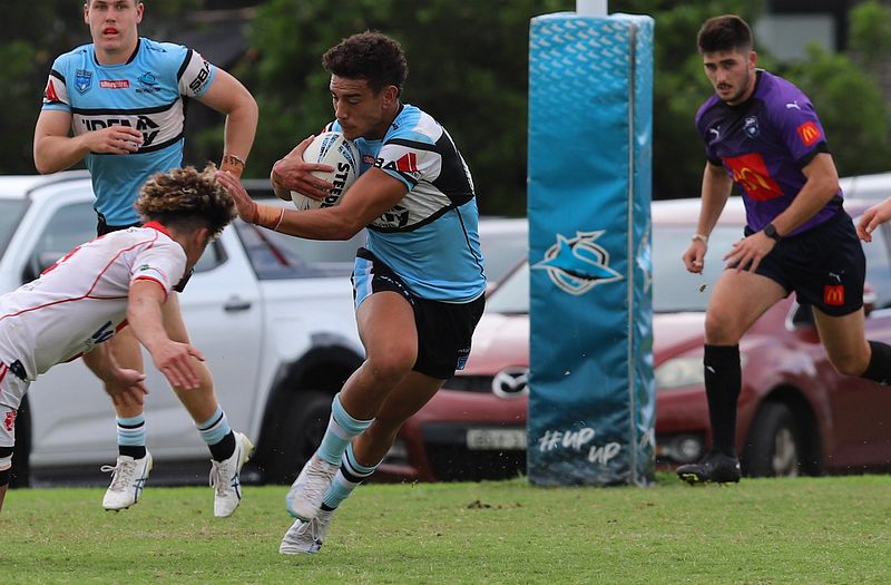 SGB Rnd 8 SHARKS vs DRAGONS