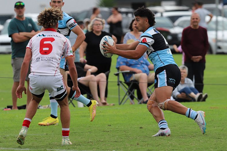 SGB Rnd 8 SHARKS vs DRAGONS