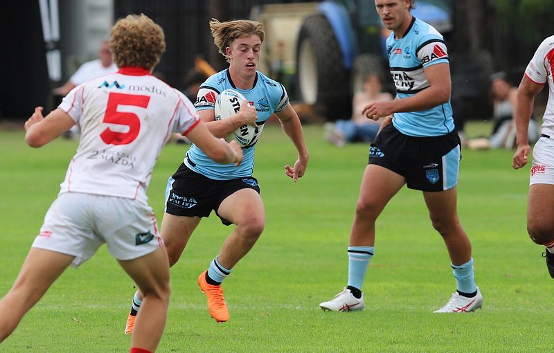 SGB Rnd 8 SHARKS vs DRAGONS