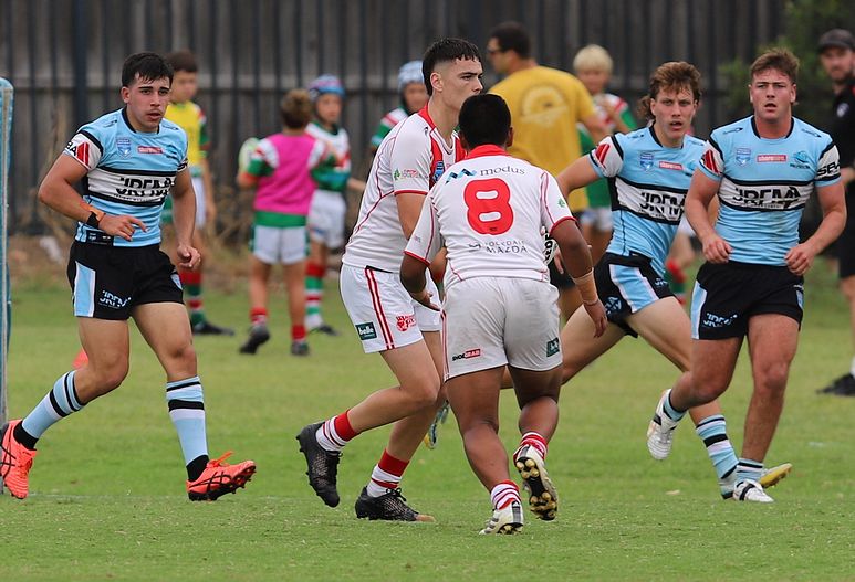 HMC Rnd 8 SHARKS vs DRAGONS