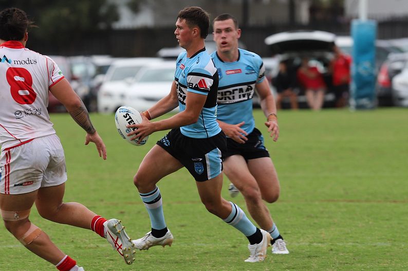 SGB Rnd 8 SHARKS vs DRAGONS
