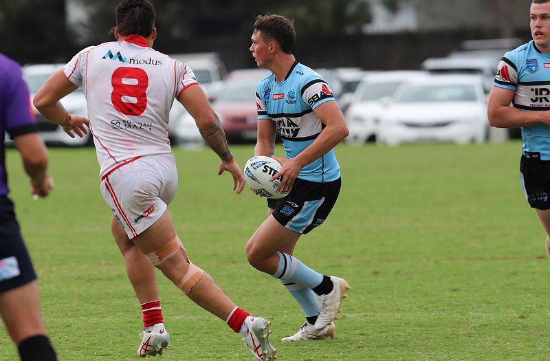 SGB Rnd 8 SHARKS vs DRAGONS