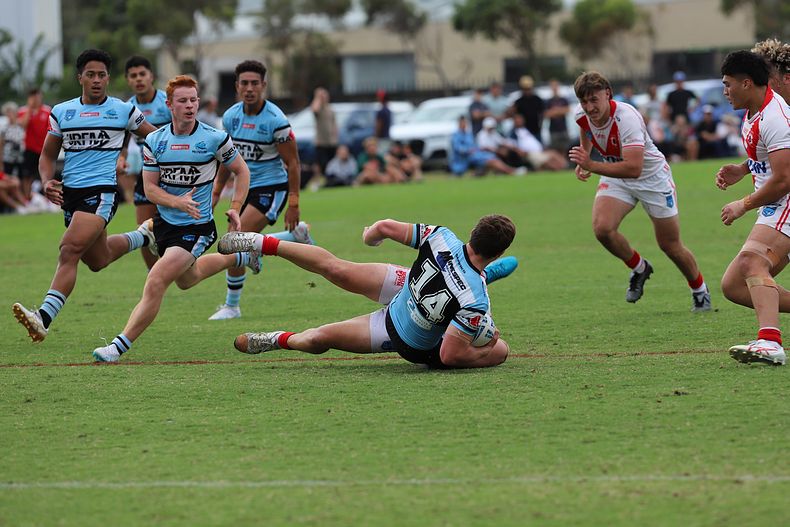SGB Rnd 8 SHARKS vs DRAGONS