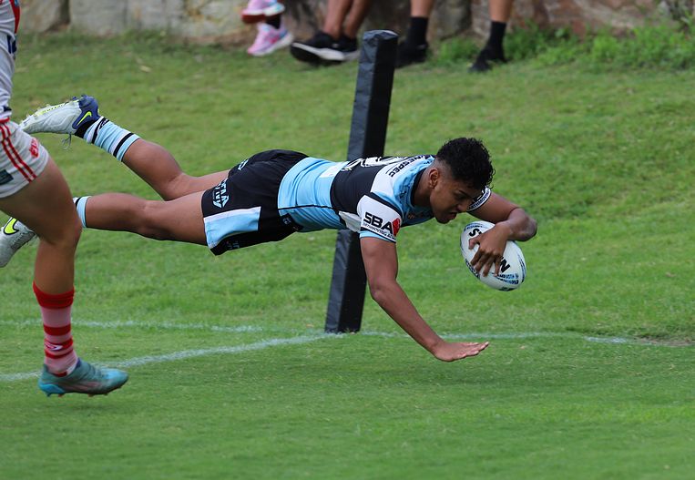 SGB Rnd 8 SHARKS vs DRAGONS