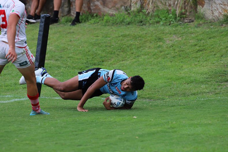 SGB Rnd 8 SHARKS vs DRAGONS