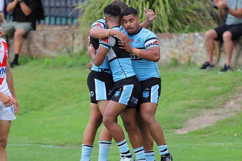 SGB Rnd 8 SHARKS vs DRAGONS