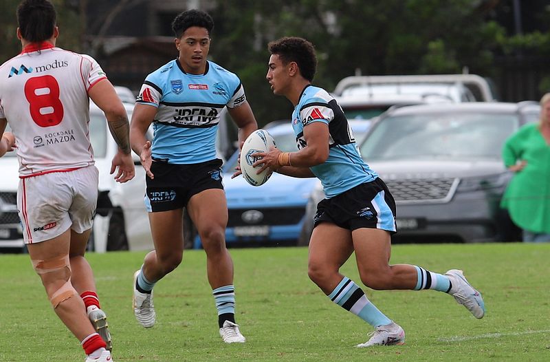 SGB Rnd 8 SHARKS vs DRAGONS