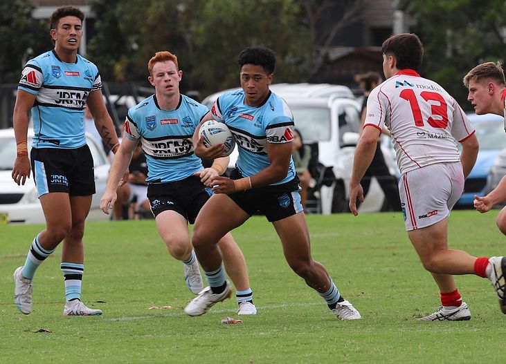 SGB Rnd 8 SHARKS vs DRAGONS