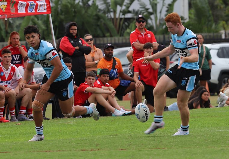 SGB Rnd 8 SHARKS vs DRAGONS