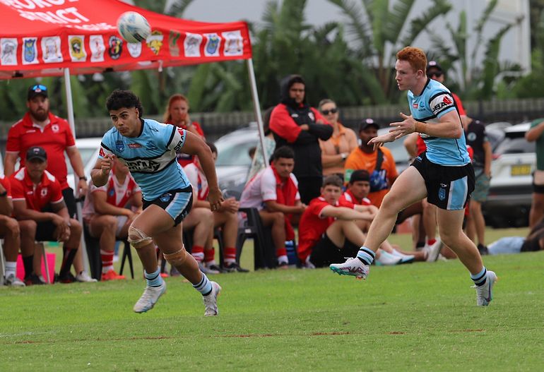 SGB Rnd 8 SHARKS vs DRAGONS