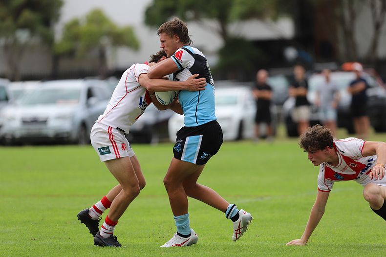 SGB Rnd 8 SHARKS vs DRAGONS