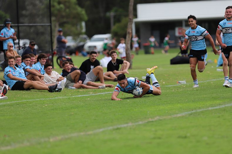 SGB Rnd 8 SHARKS vs DRAGONS