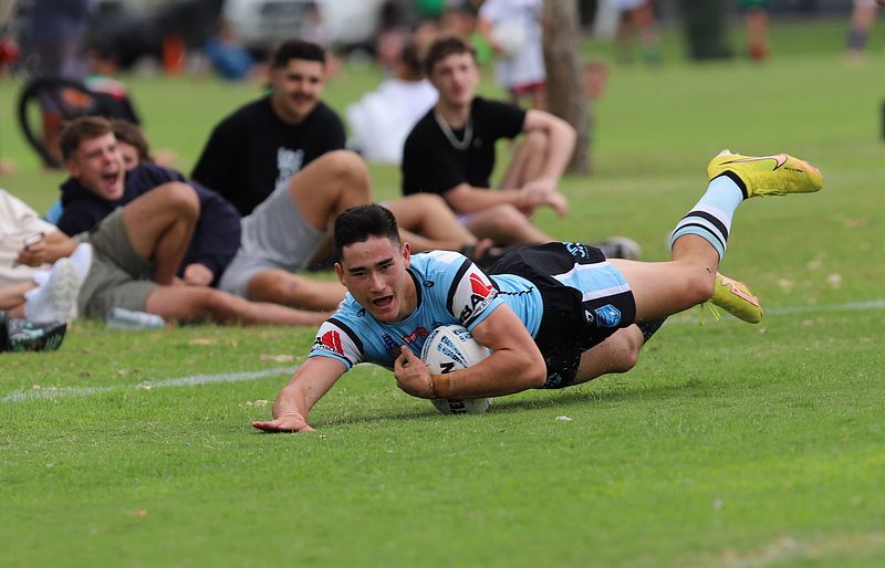 SGB Rnd 8 SHARKS vs DRAGONS