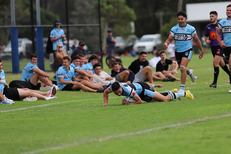 SGB Rnd 8 SHARKS vs DRAGONS