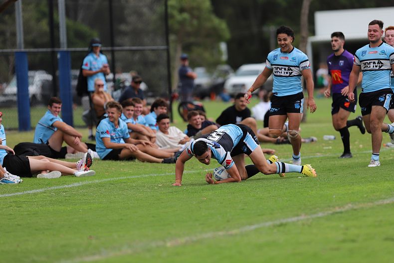 SGB Rnd 8 SHARKS vs DRAGONS