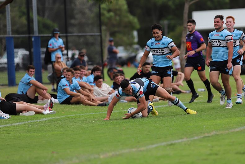 SGB Rnd 8 SHARKS vs DRAGONS