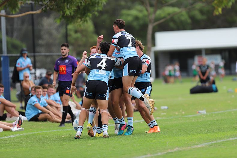 SGB Rnd 8 SHARKS vs DRAGONS