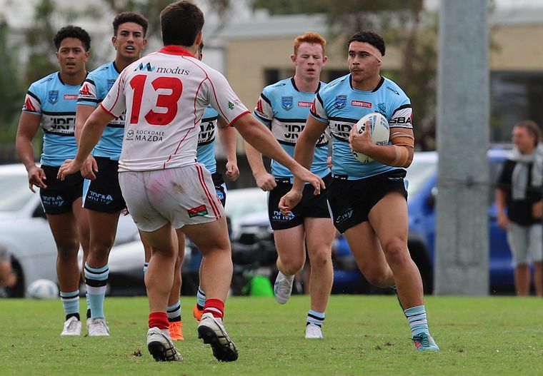 SGB Rnd 8 SHARKS vs DRAGONS