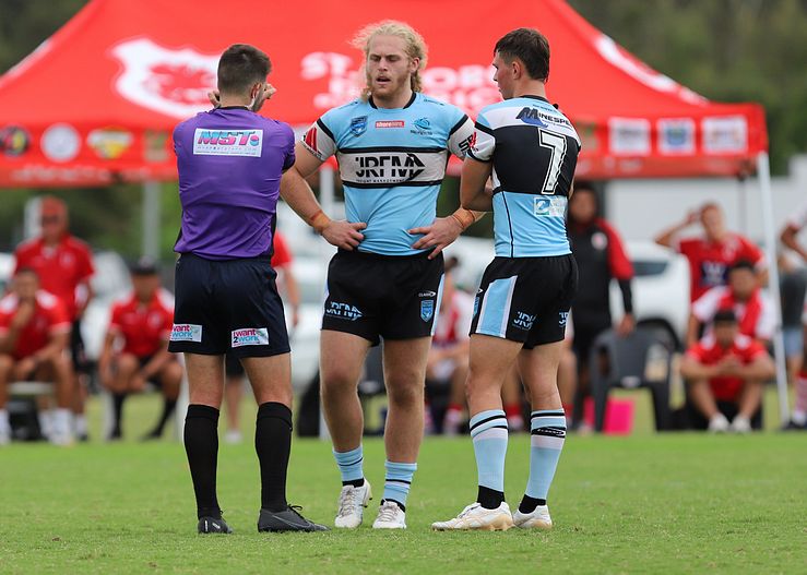 SGB Rnd 8 SHARKS vs DRAGONS