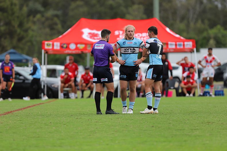 SGB Rnd 8 SHARKS vs DRAGONS