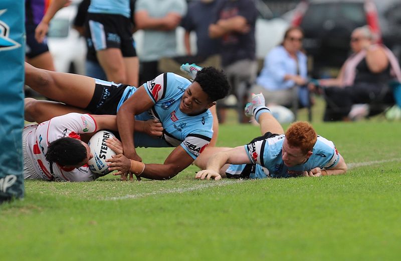 SGB Rnd 8 SHARKS vs DRAGONS