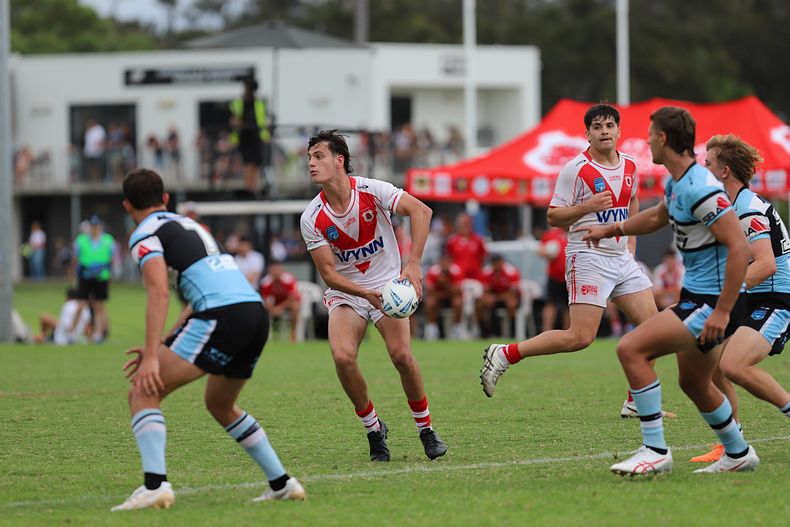 SGB Rnd 8 SHARKS vs DRAGONS