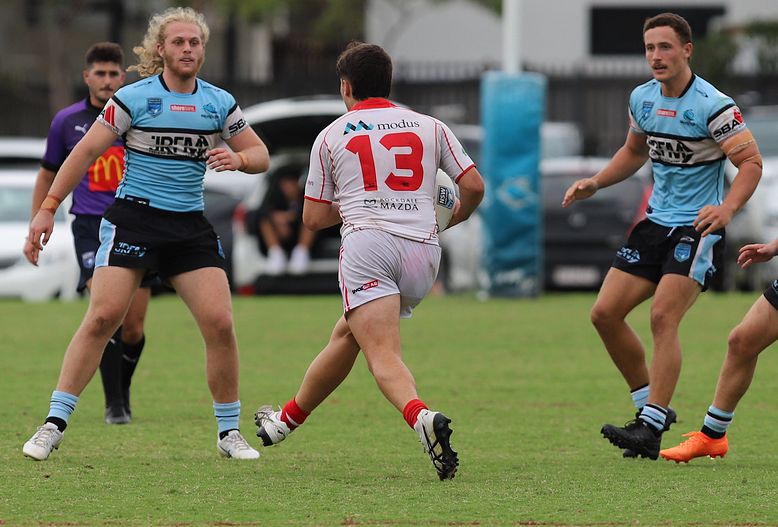 SGB Rnd 8 SHARKS vs DRAGONS