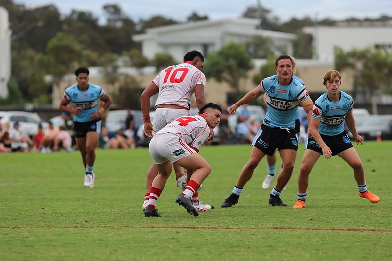 SGB Rnd 8 SHARKS vs DRAGONS