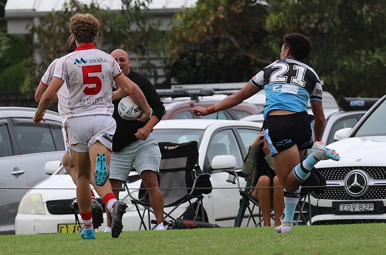 SGB Rnd 8 SHARKS vs DRAGONS