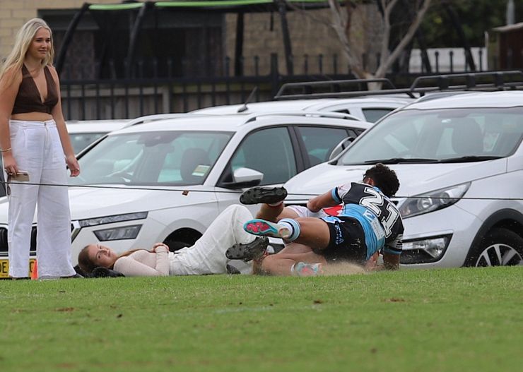 SGB Rnd 8 SHARKS vs DRAGONS