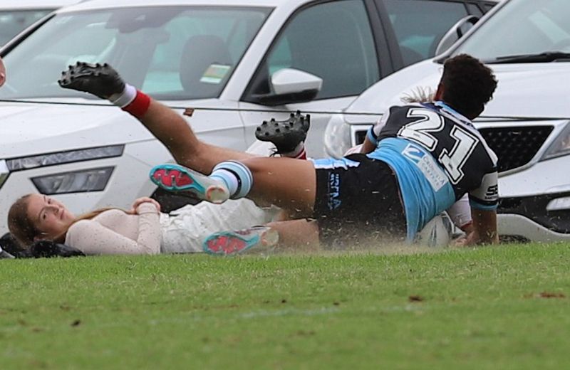 SGB Rnd 8 SHARKS vs DRAGONS