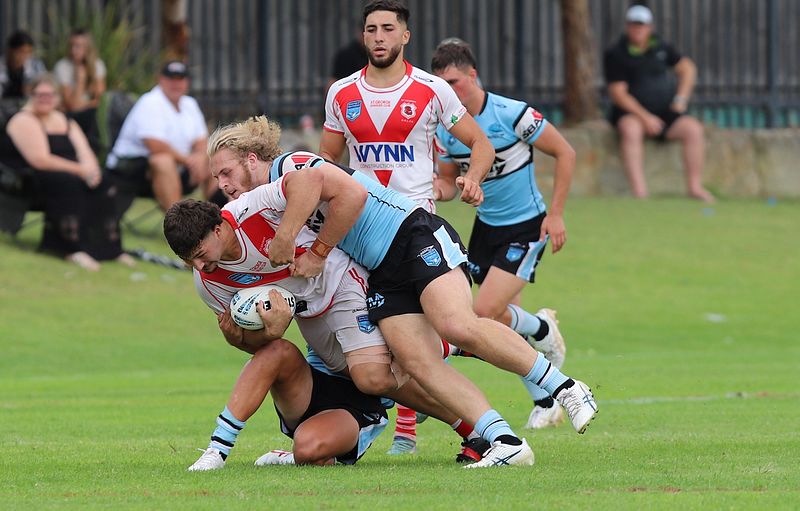 SGB Rnd 8 SHARKS vs DRAGONS